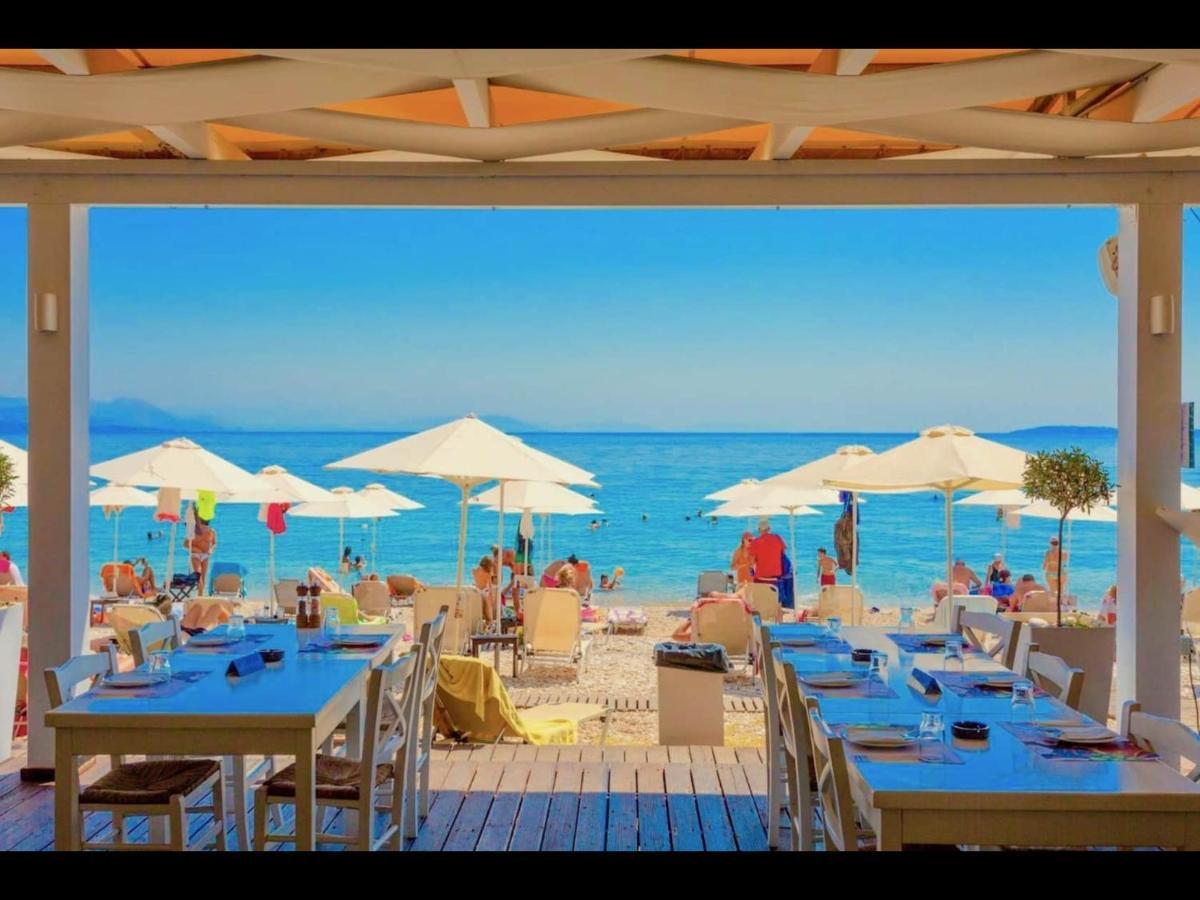 Vladimiros Apartments Barbati Buitenkant foto