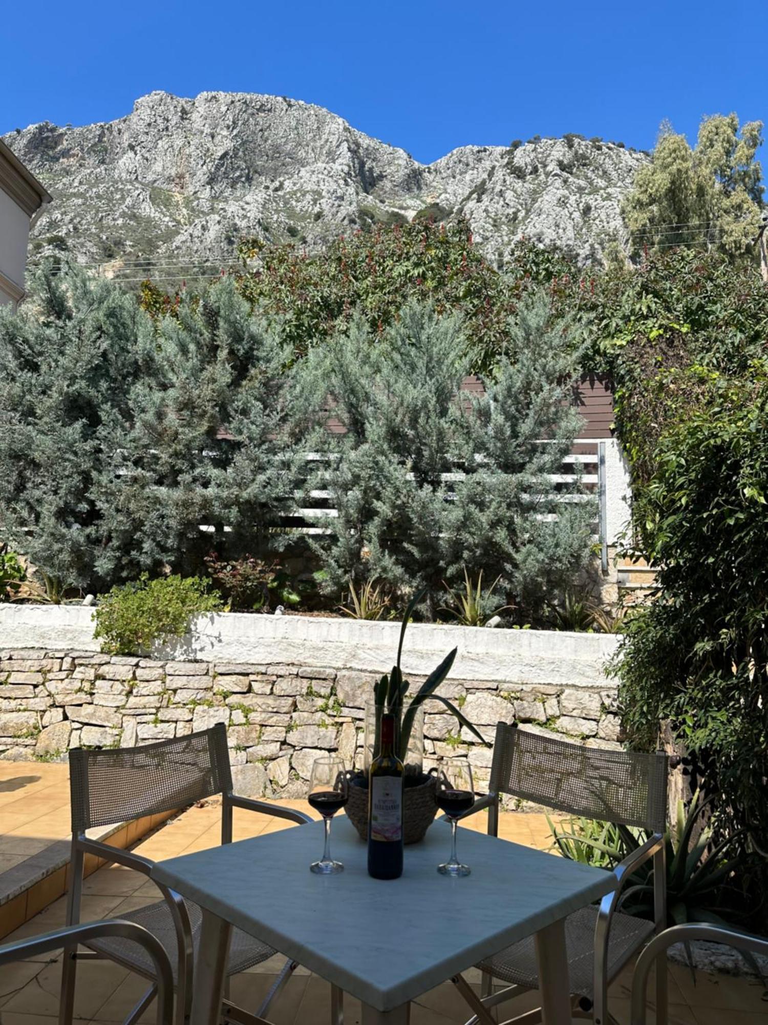 Vladimiros Apartments Barbati Buitenkant foto